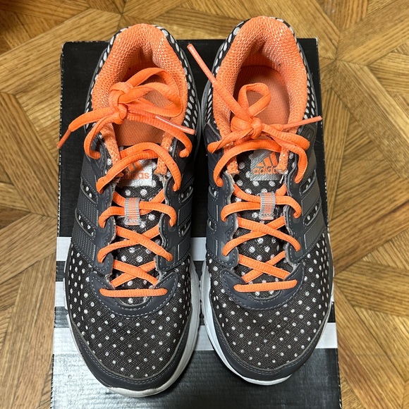 Adidas Women’s Black and Orange Athletic Shoes - Picture 2 of 4